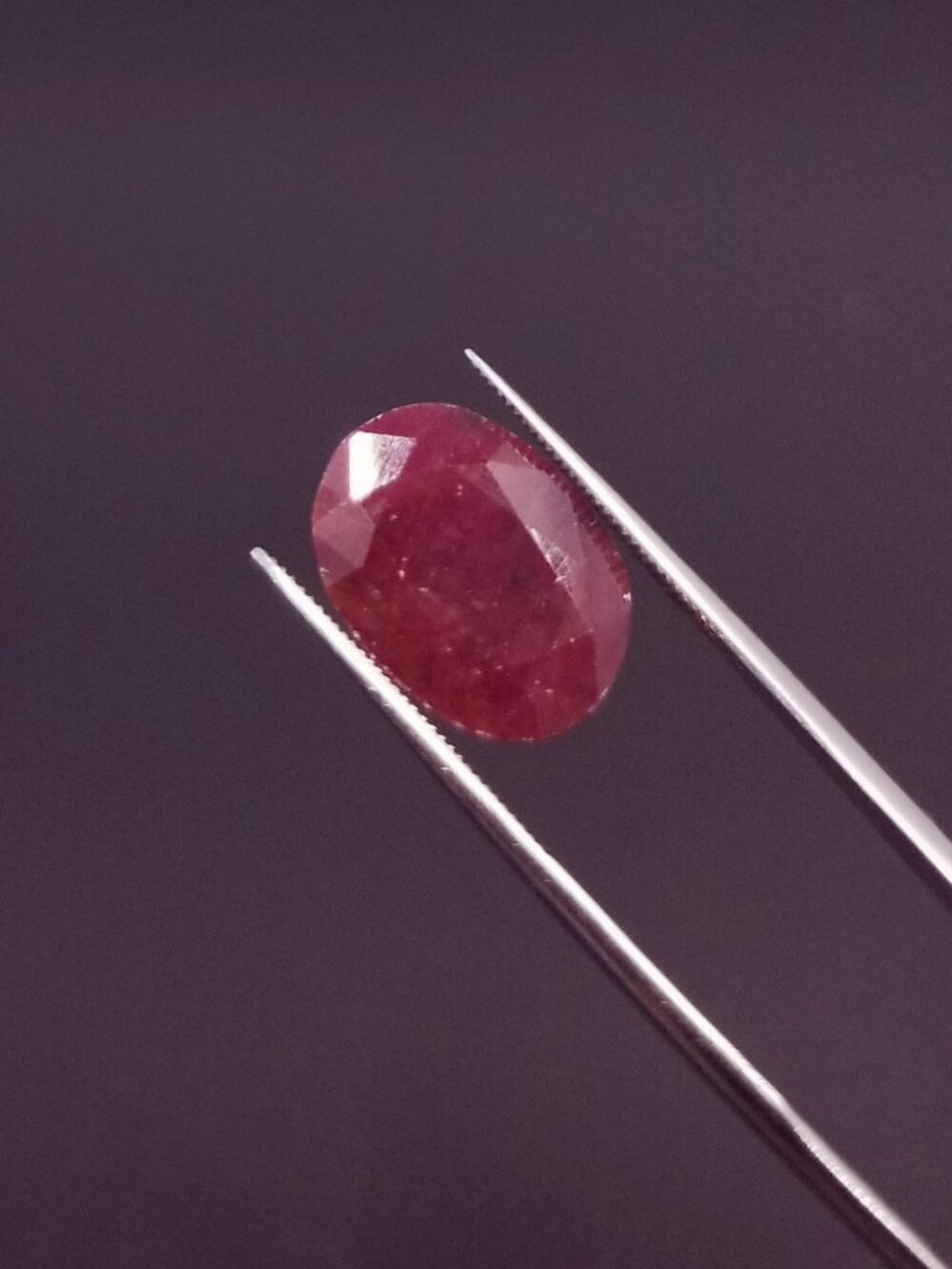 5.07ct Natural Mozambique Ruby — Loose Oval Cut Gemstone + Appraisal